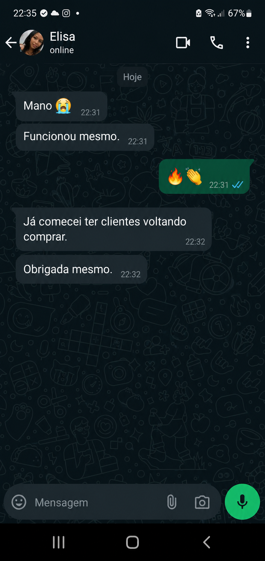 Depoimento da Elisa sobre Vendas que Libertam